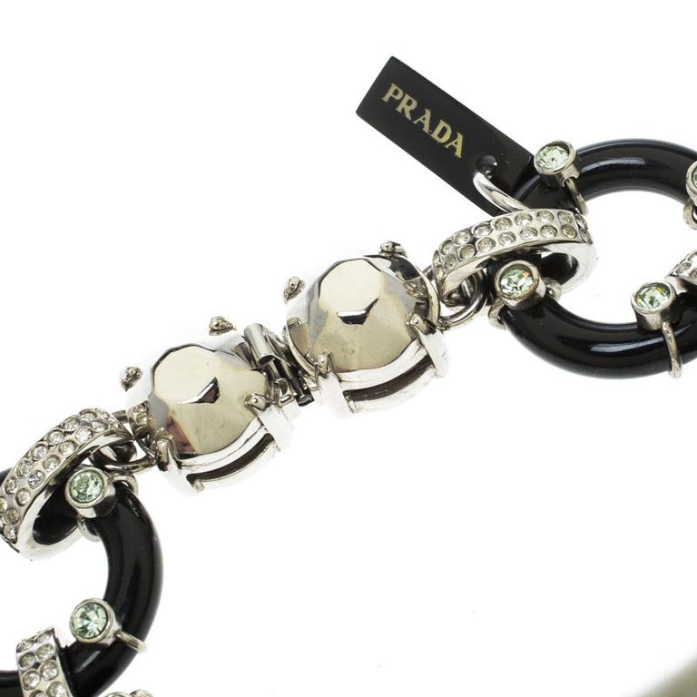 Prada lock necklace price