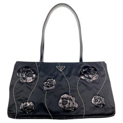 Retro Prada "Flowers" Shoulder Bag 1990s