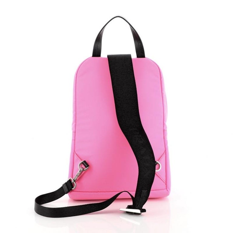 Prada Fluo Sling Backpack Tessuto at 1stDibs