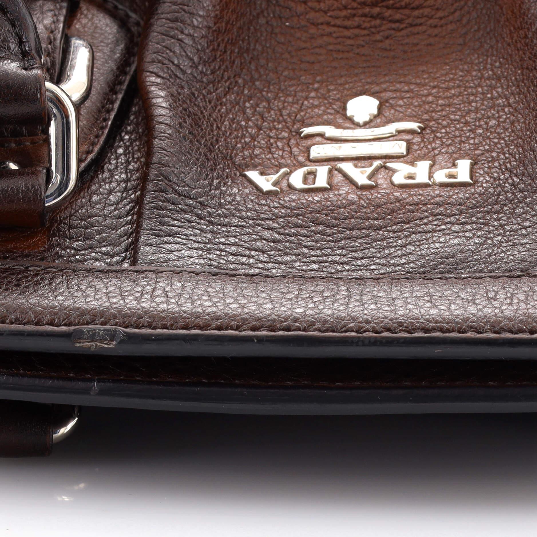Prada Frame Doctor Bag Ombre Glace Calf Large 2
