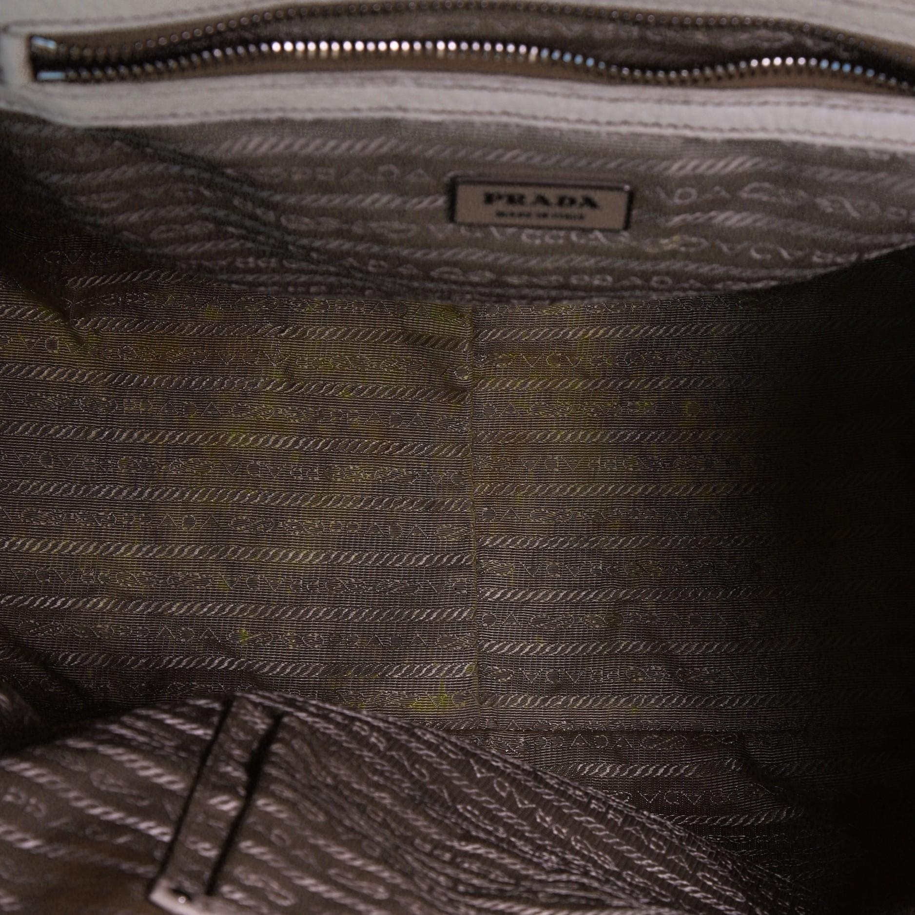 Prada Frame Doctor Bag Vitello Daino Groß für Damen oder Herren