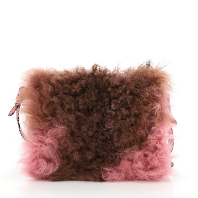 prada furry bag