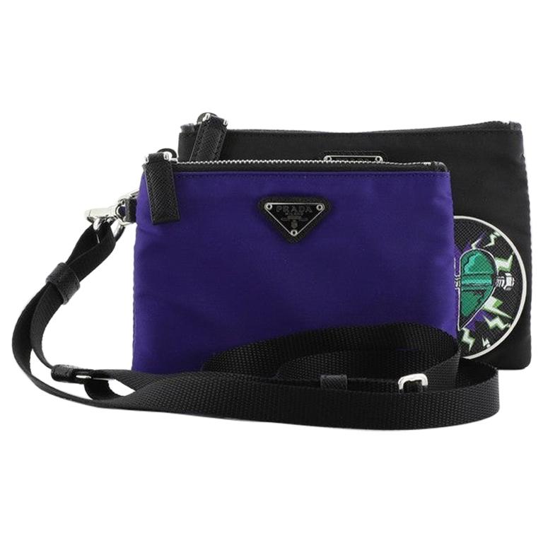 Prada Frankenstein 2 Pouch Tessuto