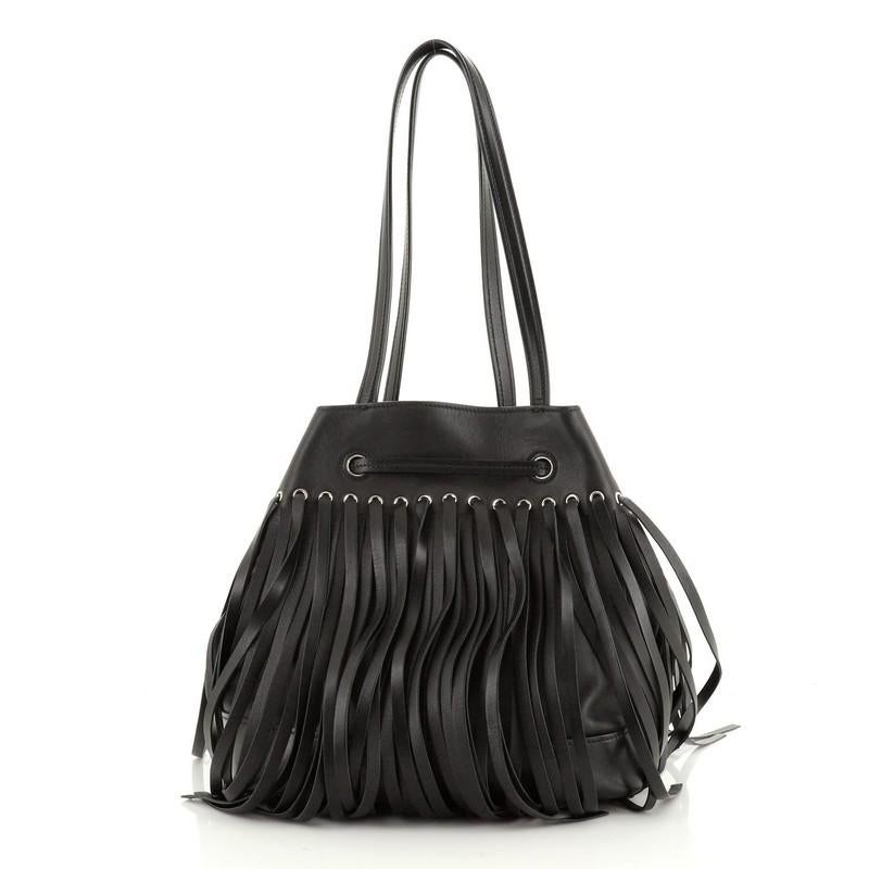 prada fringe bag