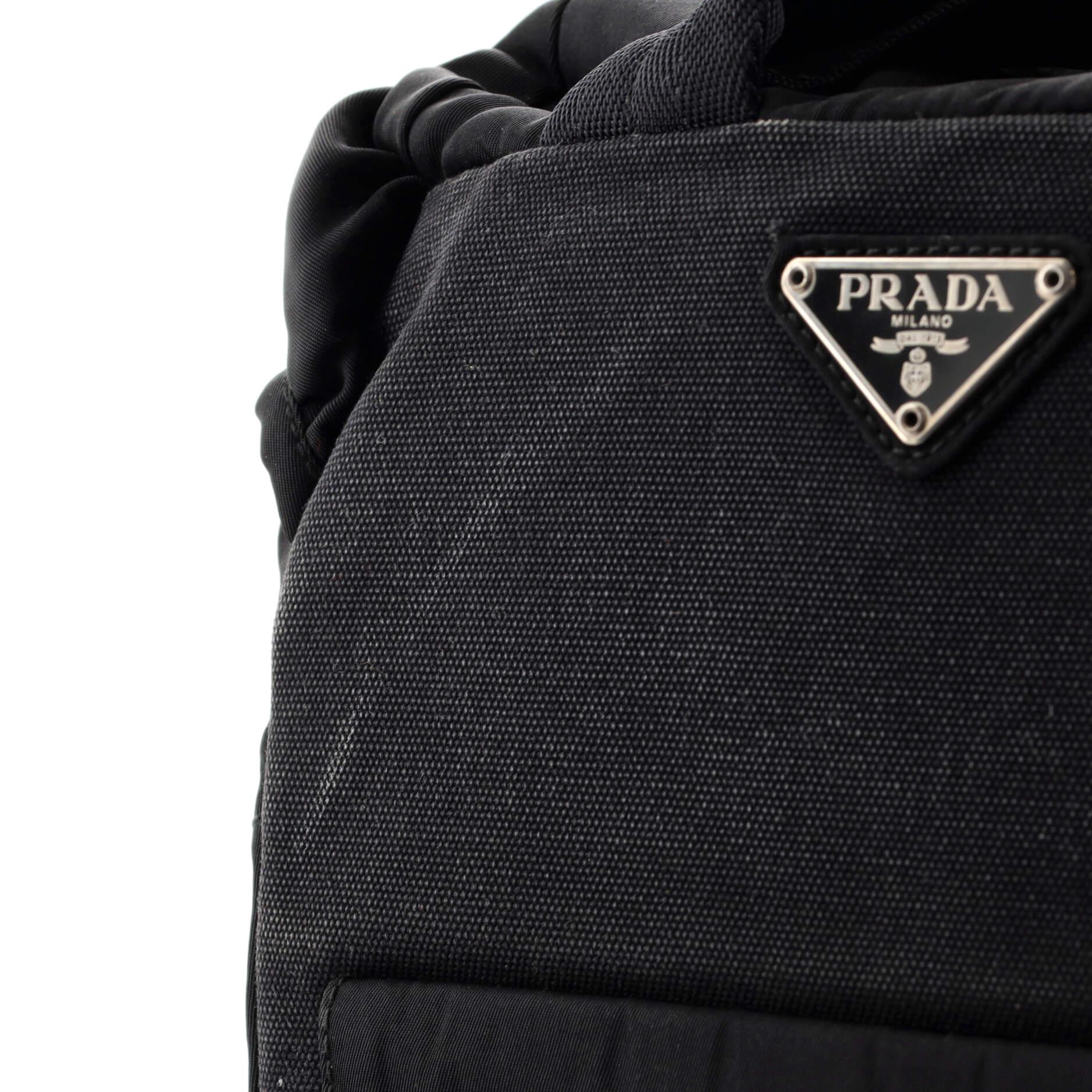 Prada Front Pocket Backpack Tessuto Medium 1