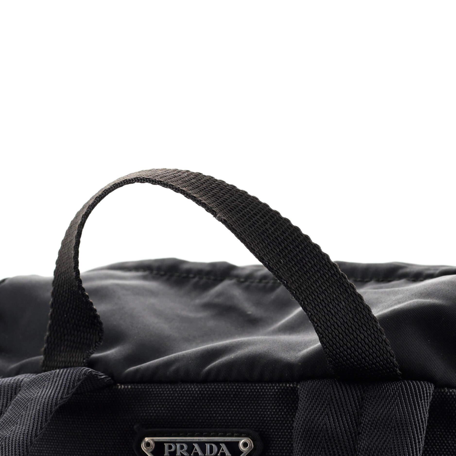 Prada Front Pocket Backpack Tessuto Medium 2