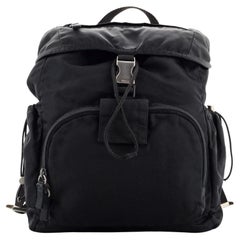 Prada Front Pocket Backpack Tessuto Medium