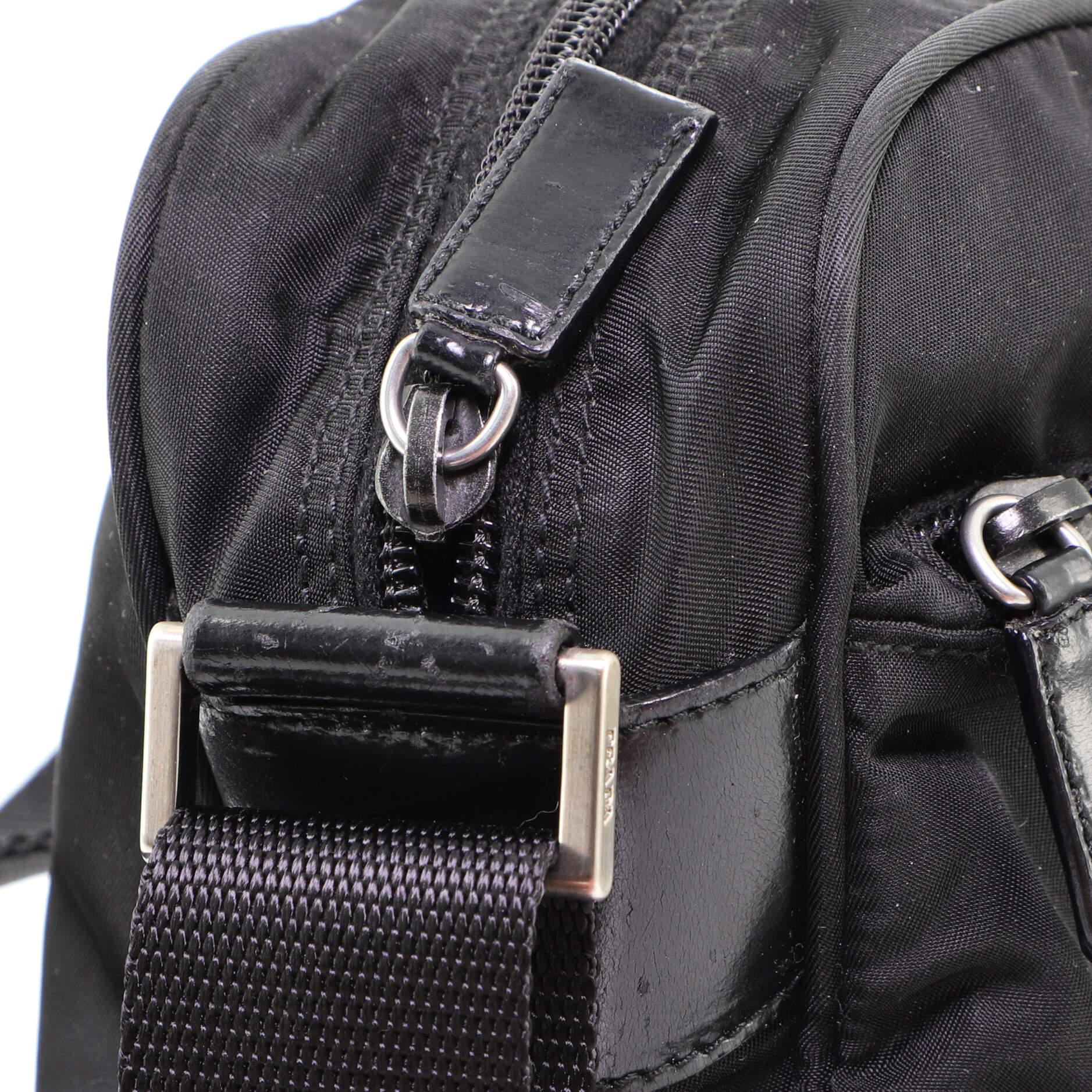 Prada Front Pocket Camera Bag Tessuto Medium 3