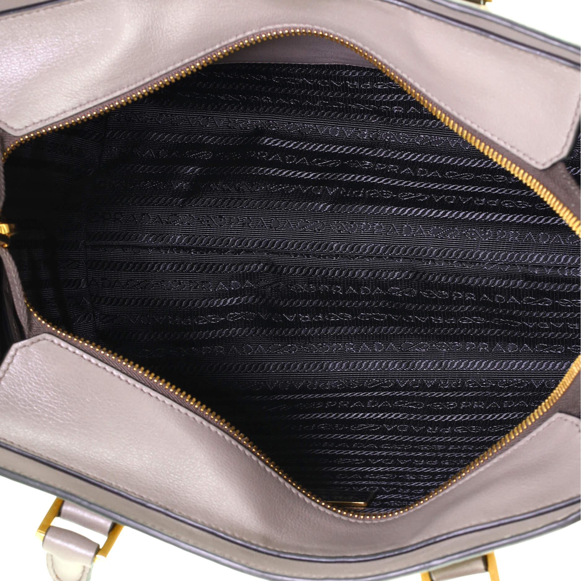Women's or Men's Prada Front Pocket Convertible Tote Glace Calf Small