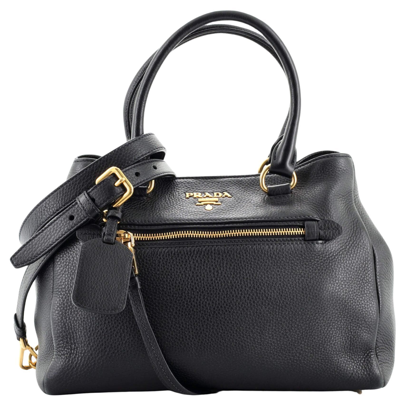 Prada Vordertasche Cabrio-Tasche Vitello Daino Medium
