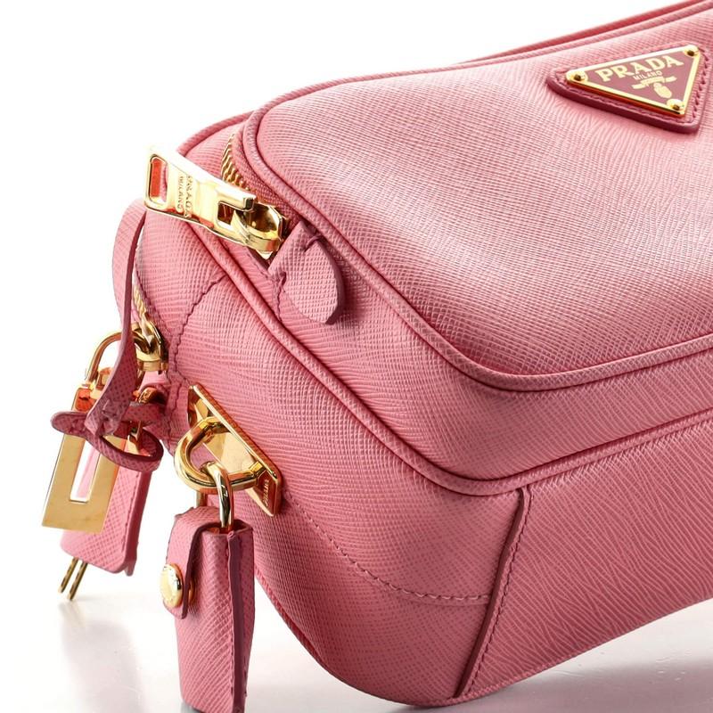 Prada Front Pocket Crossbody Bag Saffiano Leather Small at 1stDibs