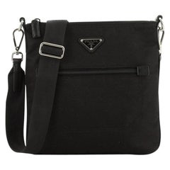 Prada Front Pocket Messenger Bag Tessuto Medium