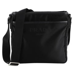 Prada Front Pocket Messenger Bag Tessuto Medium