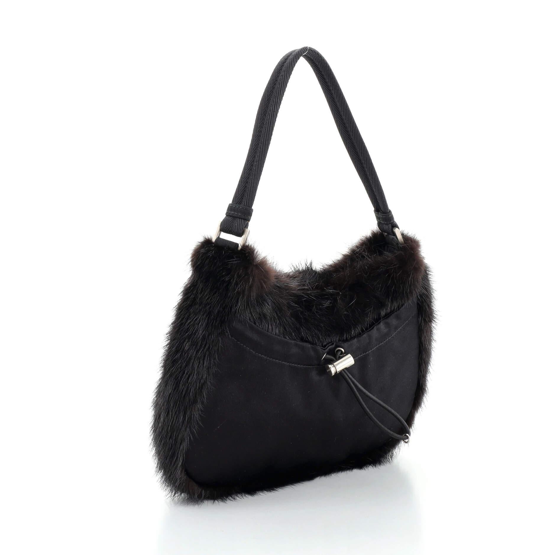 Prada Fur Bag - 5 For Sale on 1stDibs | prada fur purse, prada fuzzy bag,  furry prada bag