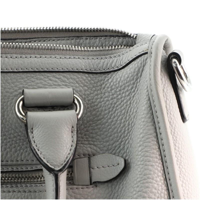 Prada Front Zip Convertible Satchel Vitello Phenix Small 1