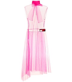 Prada fucsia purple tulle dress