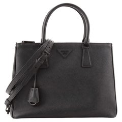 Prada Galleria Double Zip Tote Saffiano Leather Medium