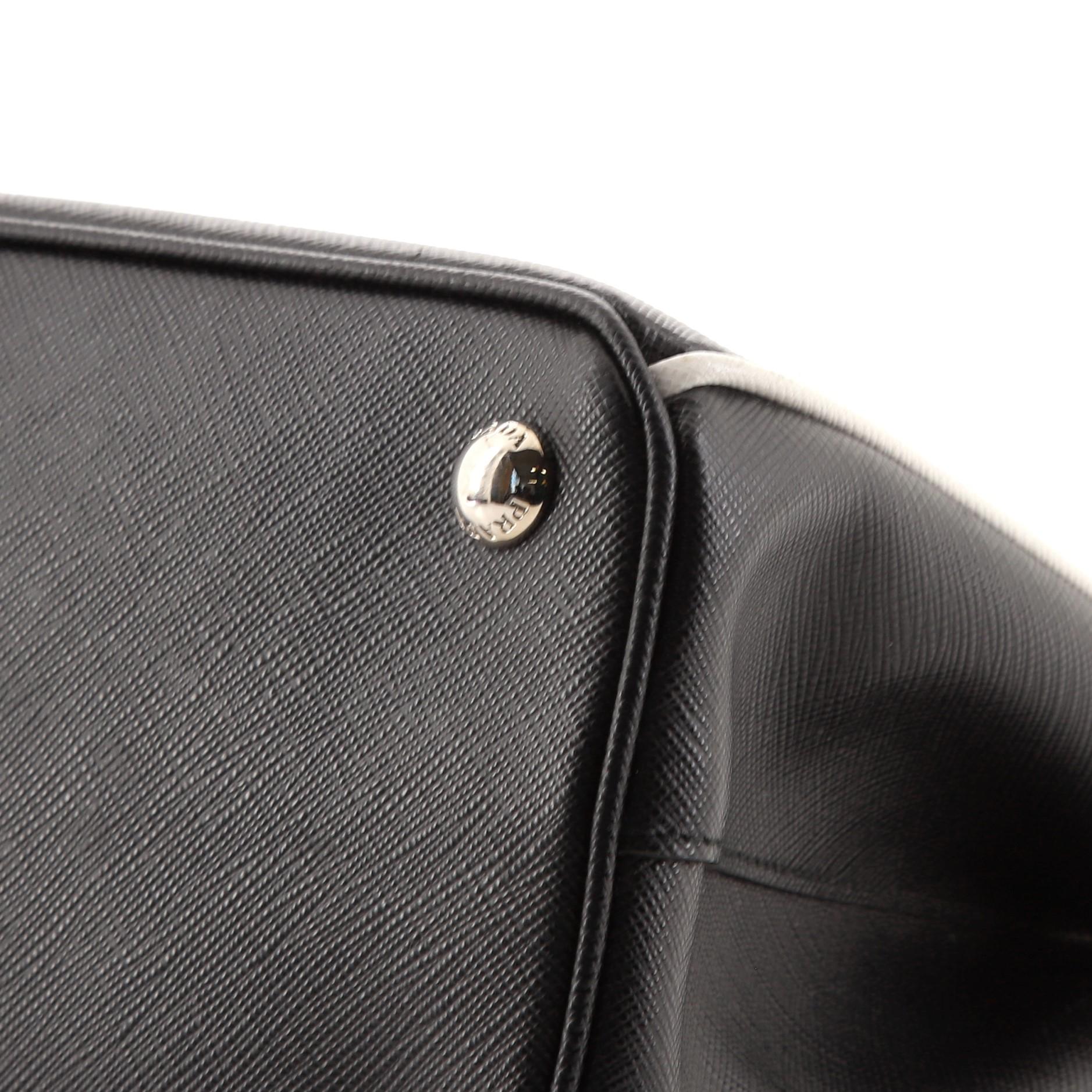 Prada Galleria Double Zip Tote Saffiano Leather Small 2