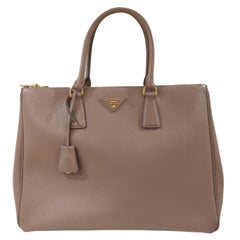Used Prada Galleria Leather shoulder handle bag
