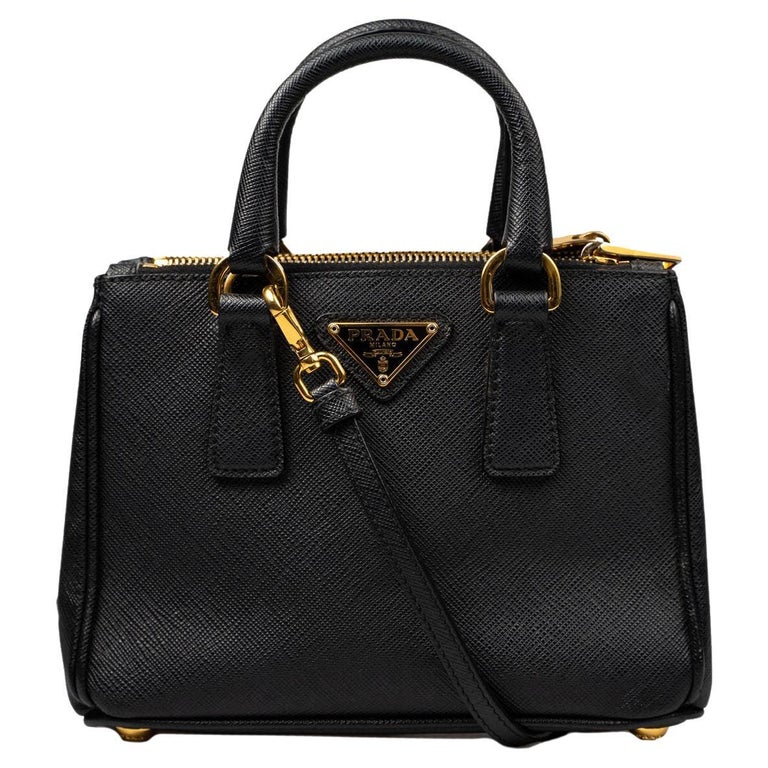 Prada Black Mini Galleria Bag Prada