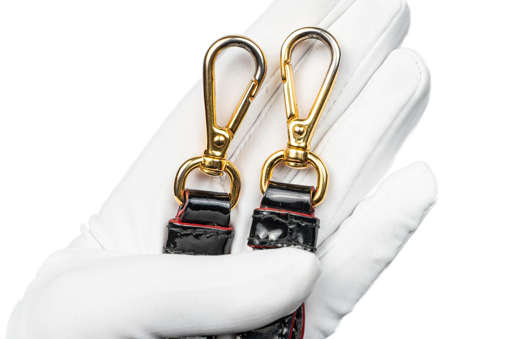 Prada Galleria Patent Leather Black For Sale 8