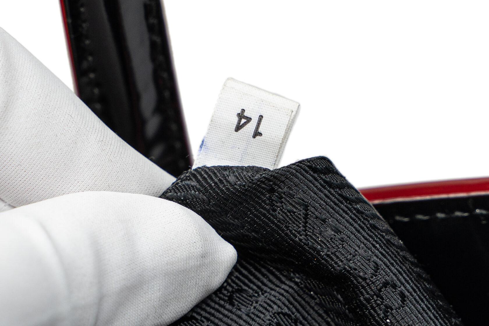 Prada Galleria Patent Leather Black For Sale 9