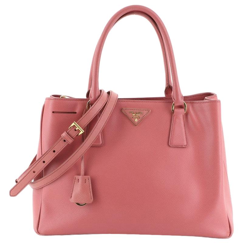 Prada Gardener's Tote Saffiano Leather Medium