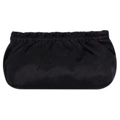 Prada Gathered Cosmetic Travel Pouch With A Logo To The Side