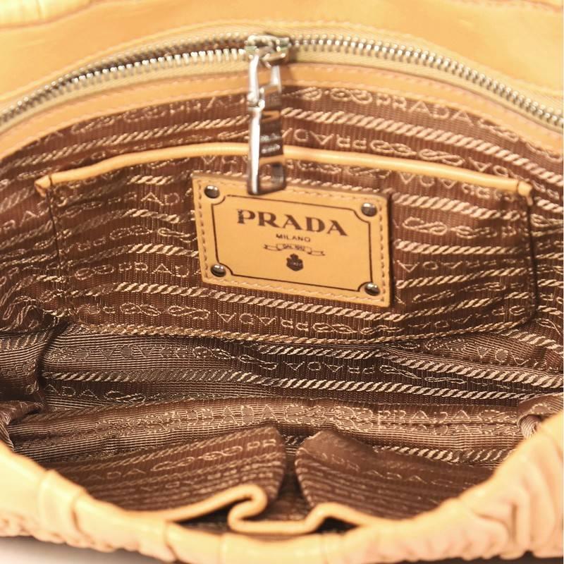 Prada Gaufre Chain Flap Shoulder Bag Nappa Leather Medium 1