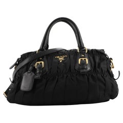 Prada Gaufre Umwandelbare Schultertasche Tessuto Medium