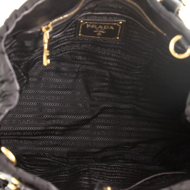 Women's or Men's Prada  Gaufre Convertible Satchel Tessuto with Leather Medium