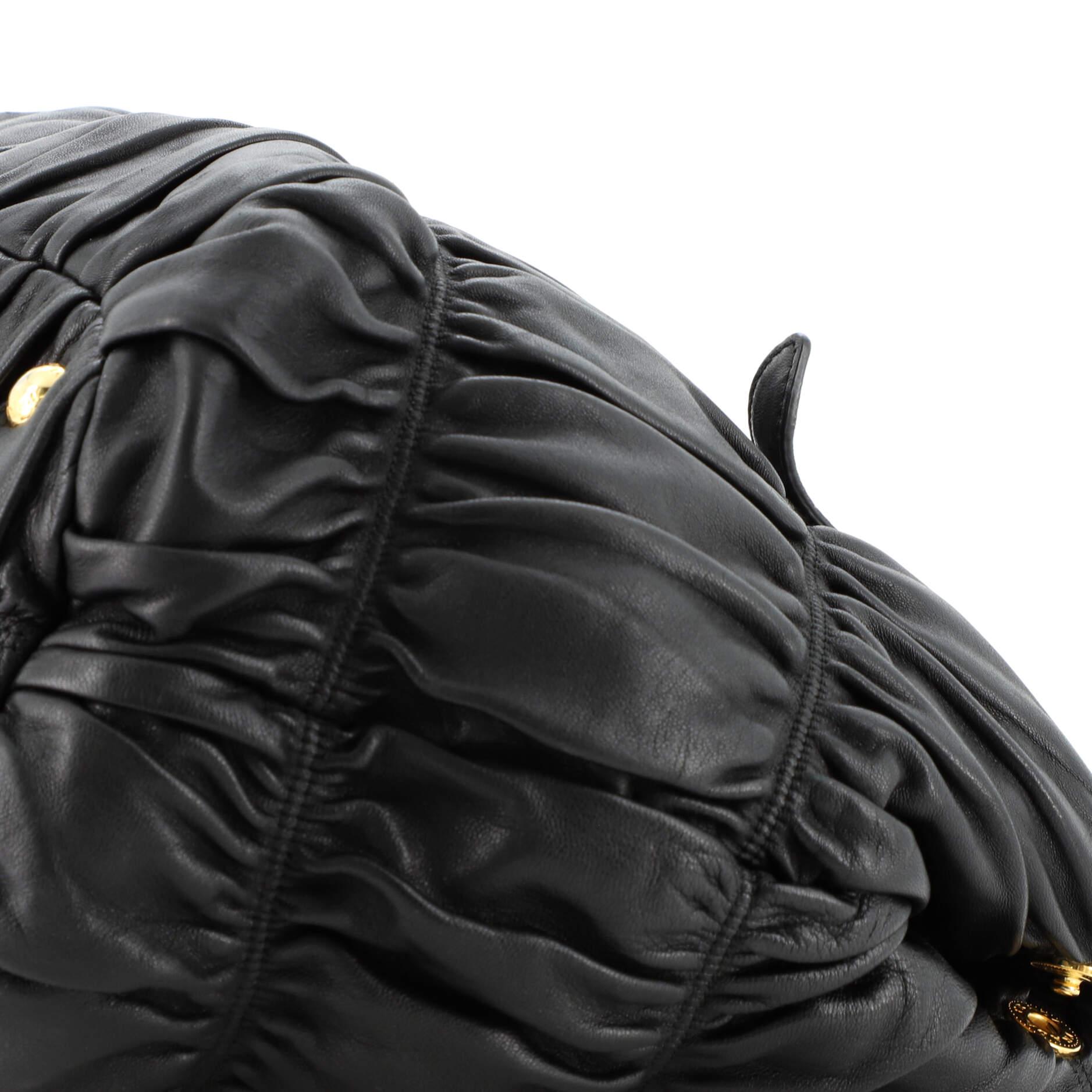 Prada Gaufre Convertible Tote Nappa Leather Medium 1