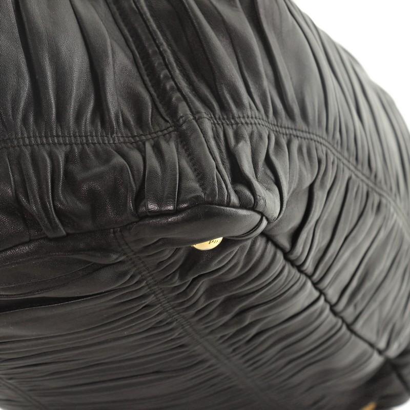 Prada Gaufre Convertible Tote Nappa Leather Medium 3