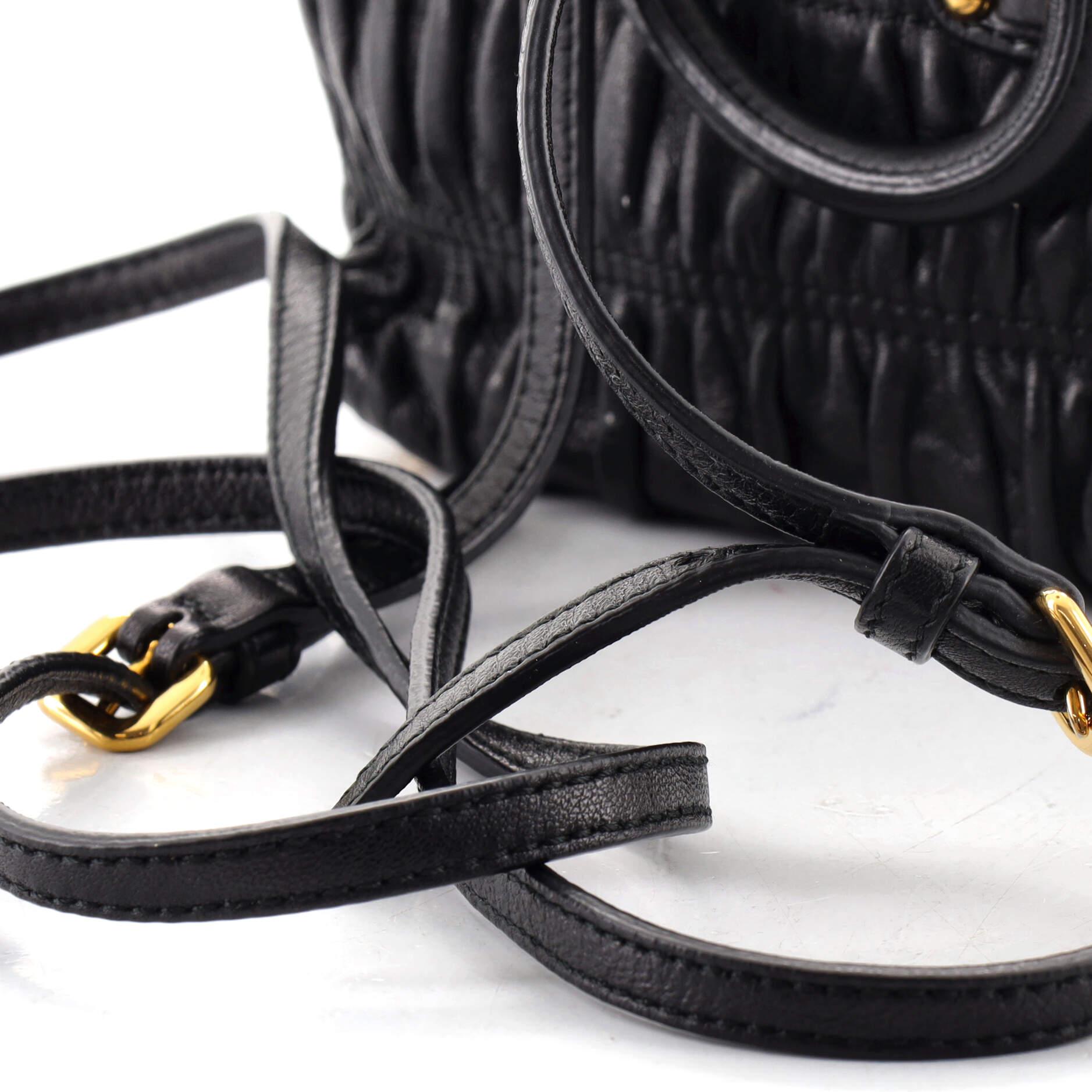 Women's or Men's Prada Gaufre Convertible Tote Nappa Leather Mini