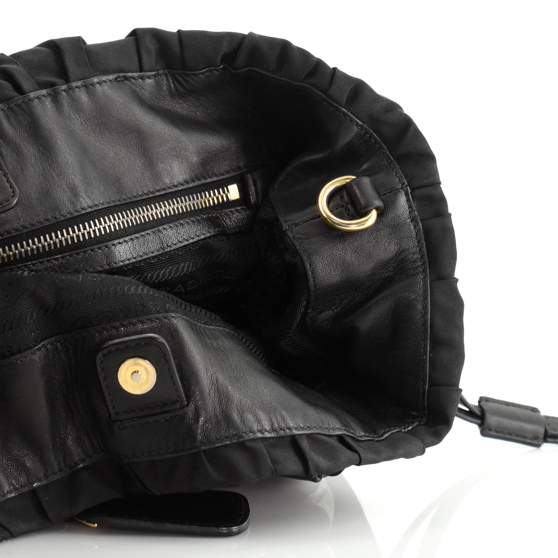 Prada Gaufre Convertible Tote Tessuto Large 3
