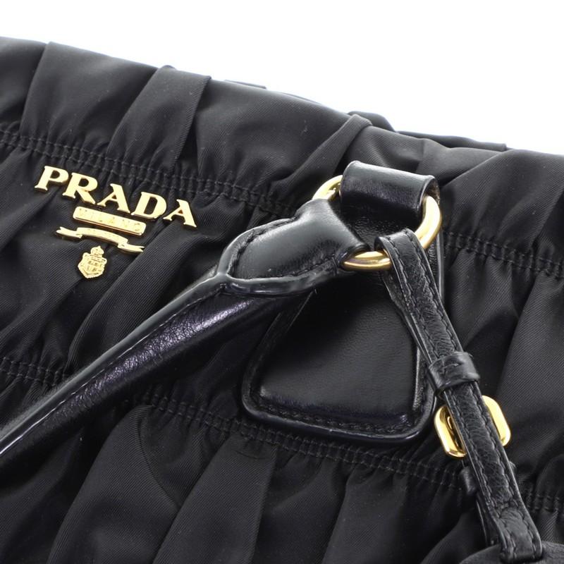 Prada Gaufre Convertible Tote Tessuto Medium 1