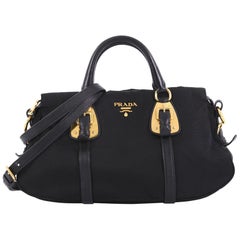 Prada Gaufre Convertible Tote Tessuto Medium