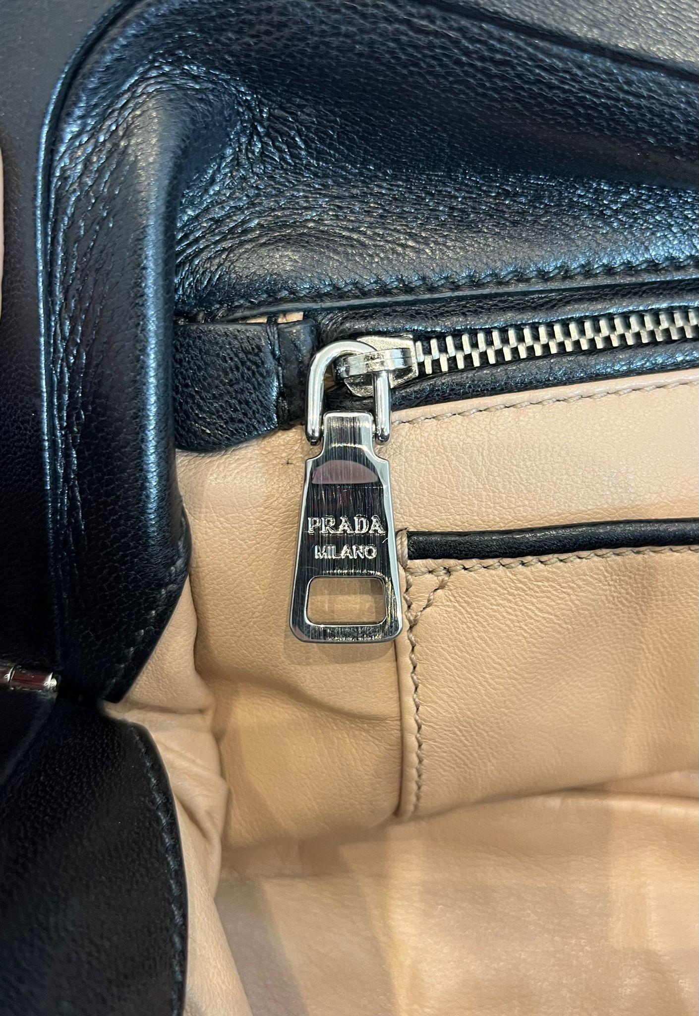Prada Gaufre Leather Clutch Bag 7