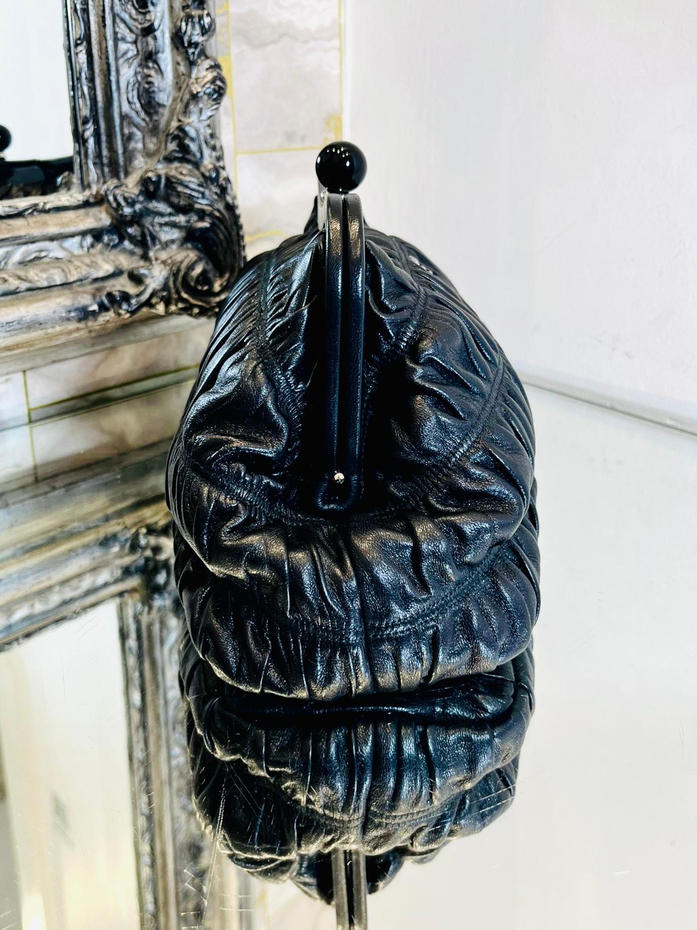 Women's Prada Gaufre Leather Clutch Bag