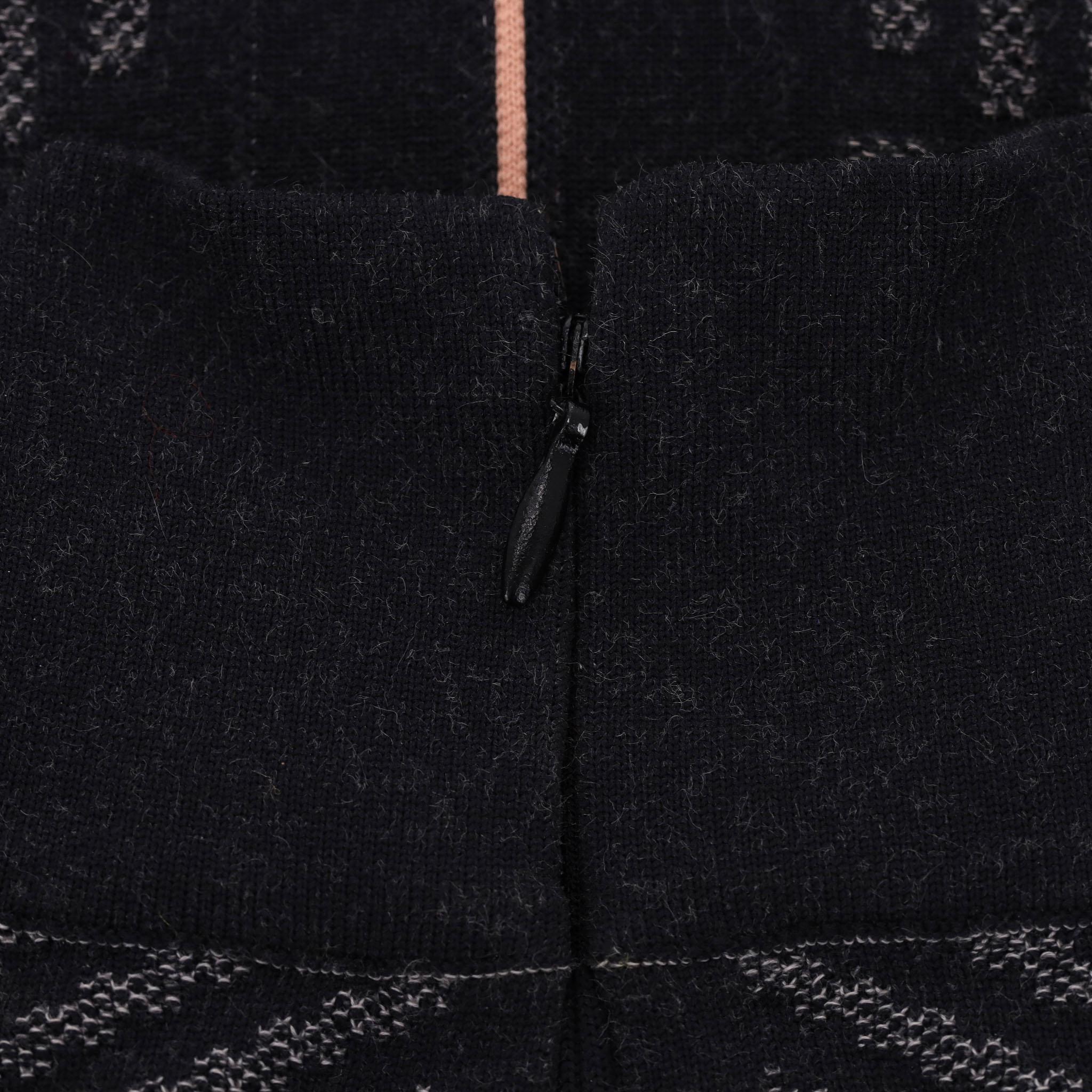Women's Prada Geometric-Pattern Turtleneck Fitted Top For Sale