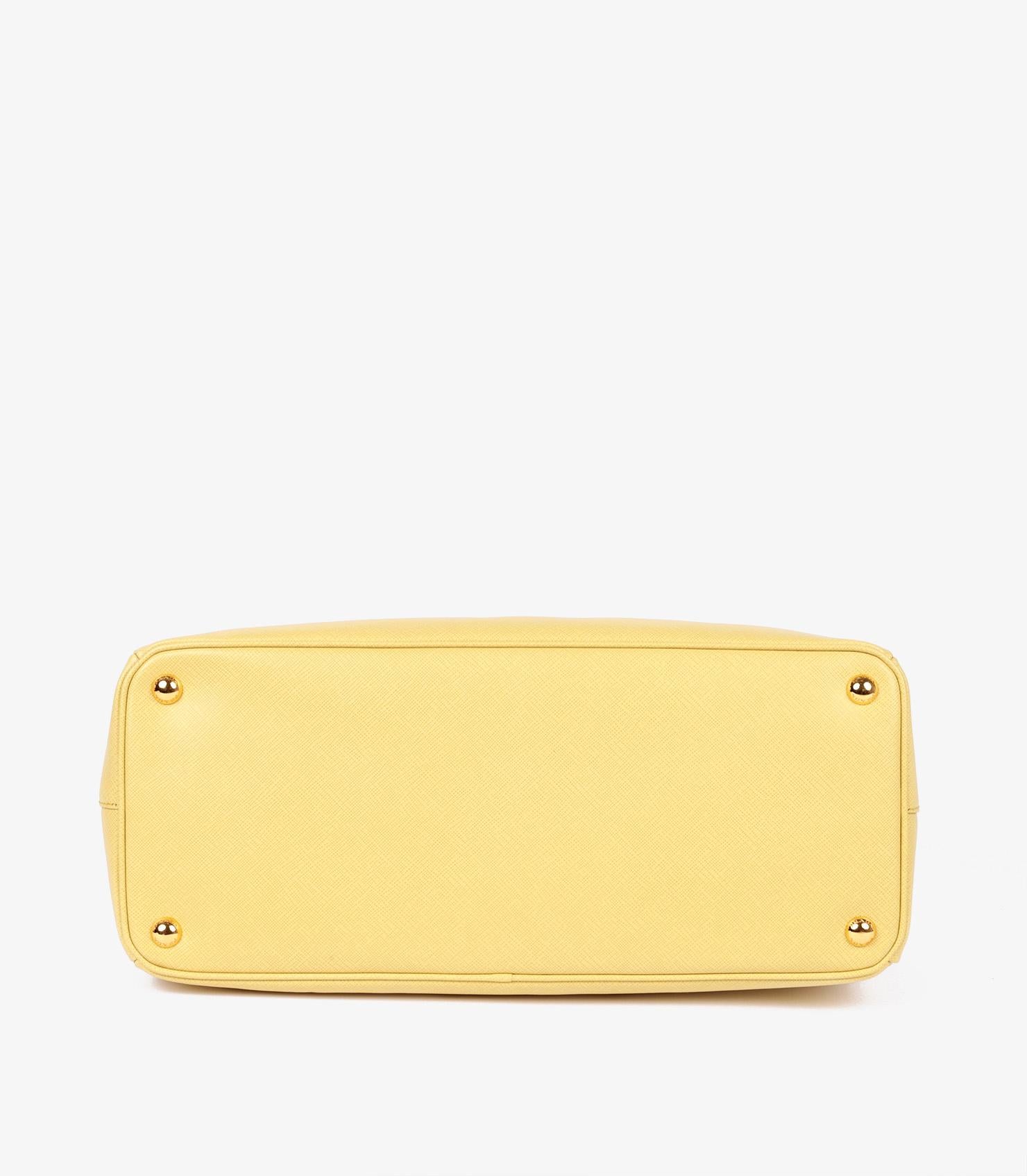 Bolso grande Prada Ginestra de piel saffiano Lux Galleria en venta 2