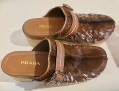 Prada Goat Fur Shoes