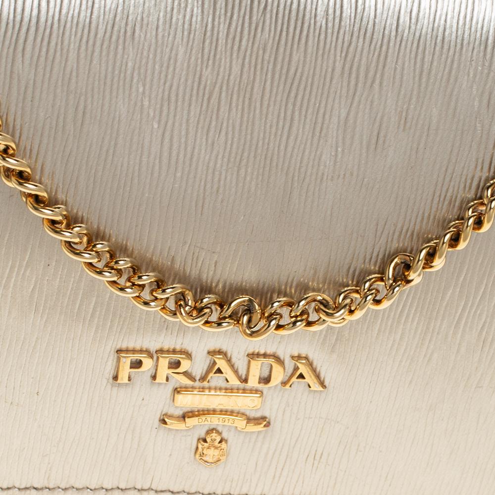 prada clutch bag with chain
