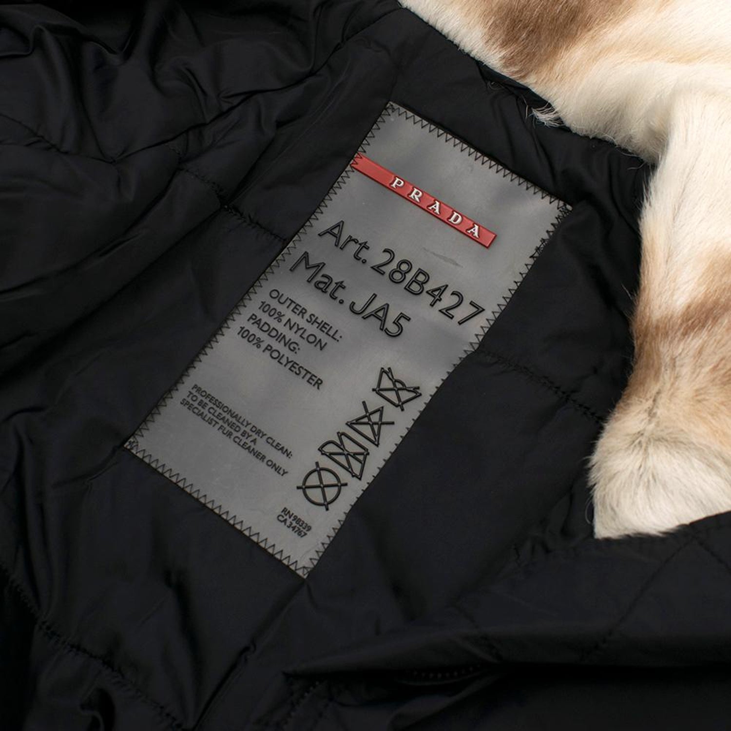Prada Gore-Tex Fur detailed Jacket XS at 1stDibs | prada jacket rn 98339 ca  34767, prada gore tex jacket