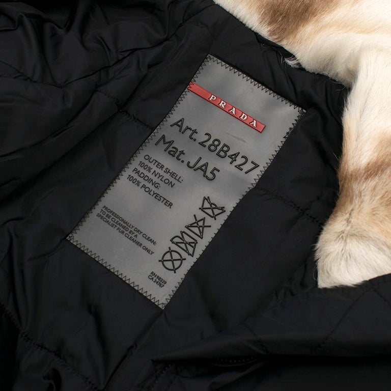 Prada Gore-Tex Fur detailed Jacket XS at 1stDibs | prada rn 98339 ca 34767  jacket, rn 98339 ca 34767 prada, prada rn 98339 ca 34767 coat