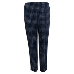 Prada, graphic checkered printed pantalon