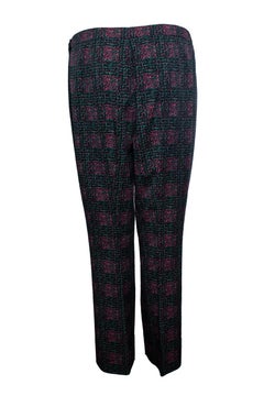 Prada, graphic pantalon in pink