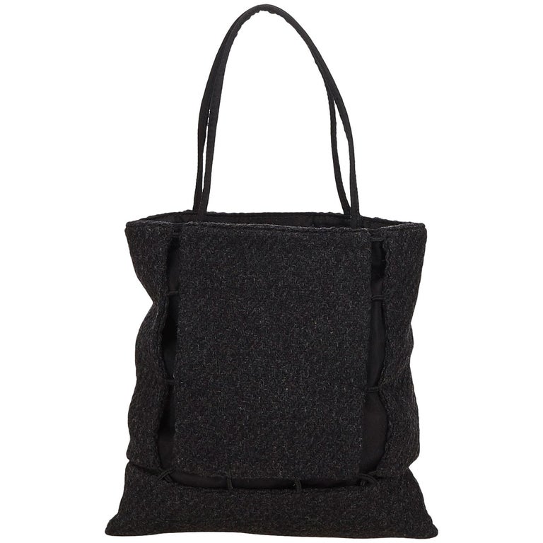 Prada Grey Tie Dye Patent Leather Tote Bag IUCN Water