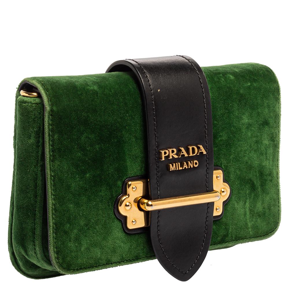 prada green purse