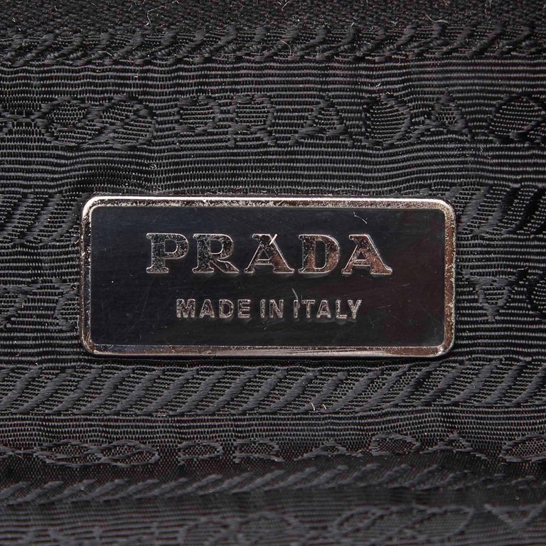 Prada Green Nylon Handbag For Sale at 1stdibs